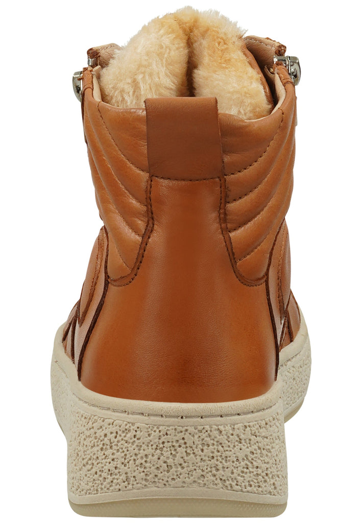 Hush Puppies Stiefelette Leder Cognac Warmfutter
