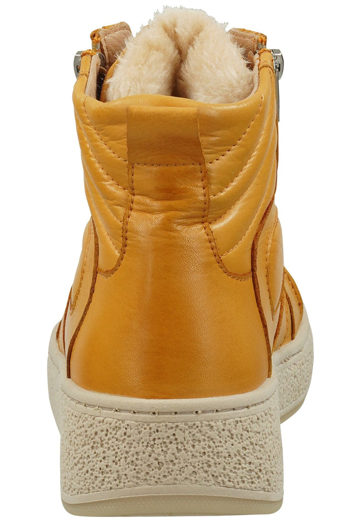 Hush Puppies Stiefelette Leder Gelb Warmfutter