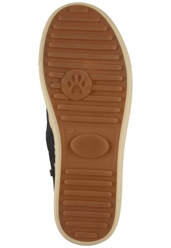 Hush Puppies Stiefelette Leder Navy Warmfutter