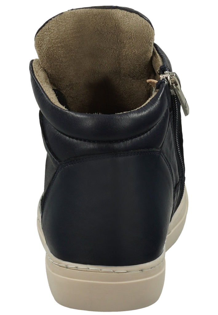Hush Puppies Stiefelette Leder Navy Warmfutter