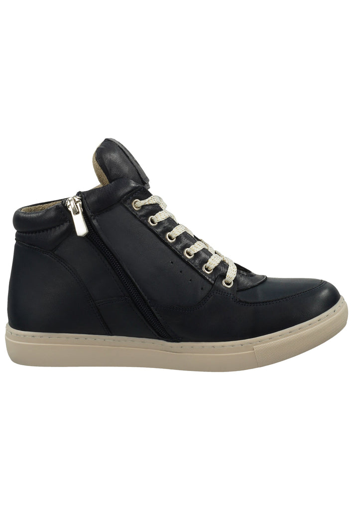 Hush Puppies Stiefelette Leder Navy Warmfutter