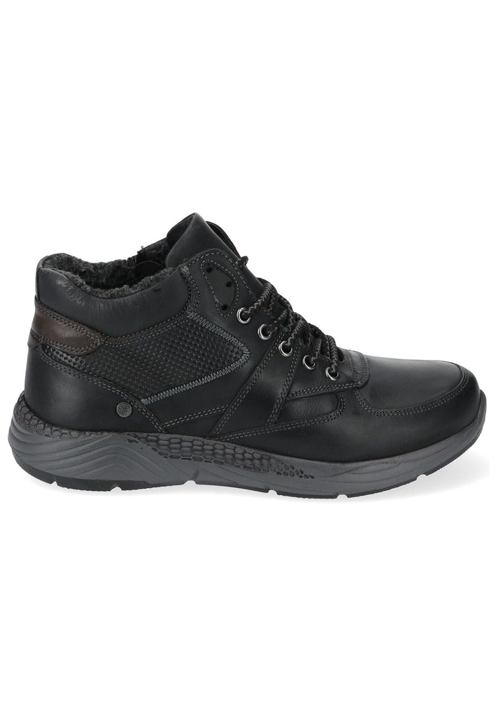 Hush Puppies Stiefelette Leder Schwarz Warmfutter