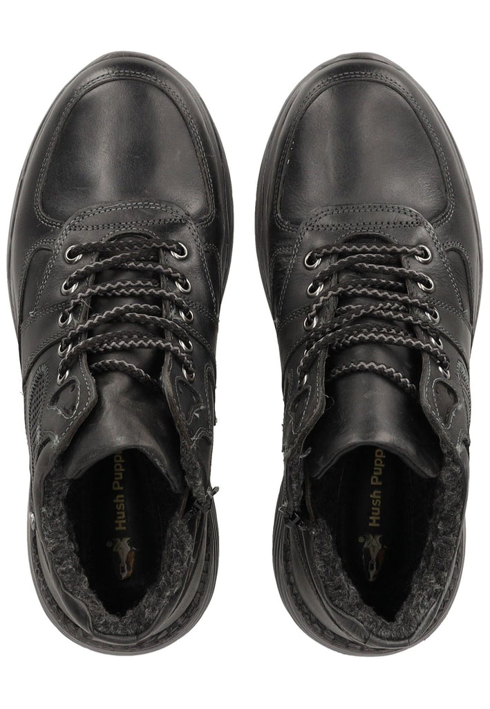 Hush Puppies Stiefelette Leder Schwarz Warmfutter
