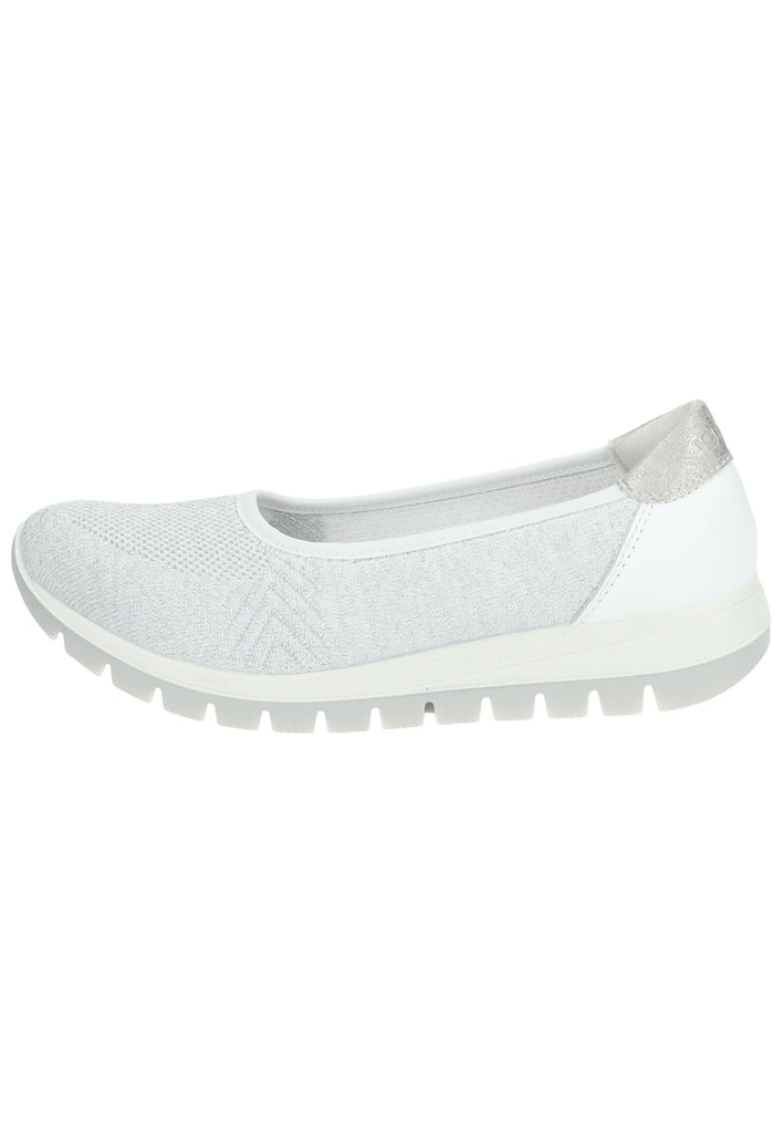 IGI&CO Ballerinas Textil Grau/Weiß