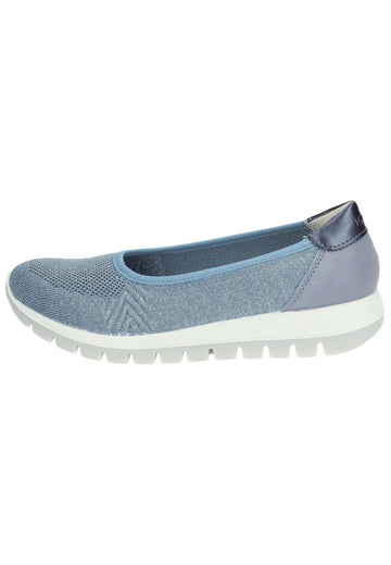 IGI&CO Ballerinas Textil Mittelblau