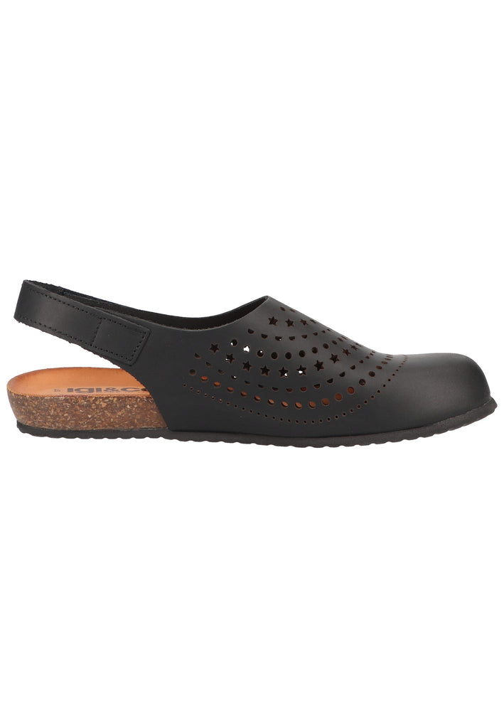 IGI&CO Clogs Leder Schwarz