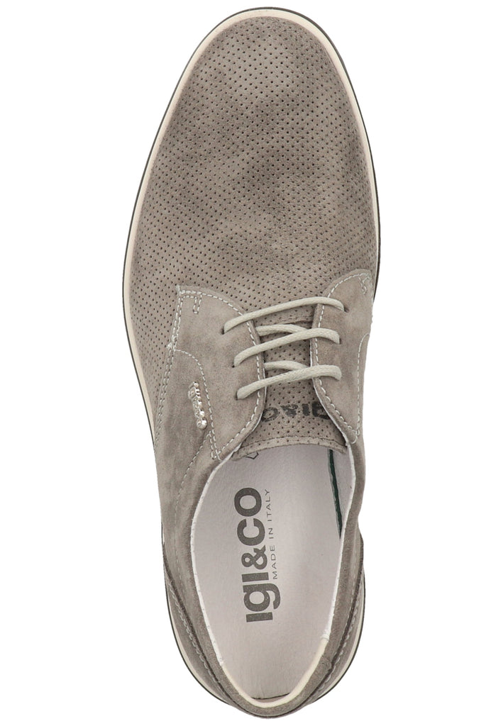 IGI&CO Halbschuhe Veloursleder Grau