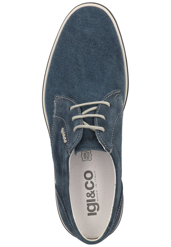 IGI&CO Halbschuhe Veloursleder/Textil Blau