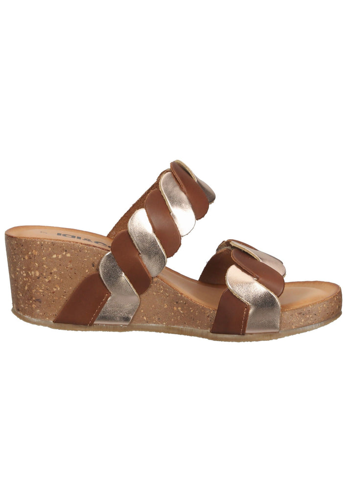 IGI&CO Pantoletten Leder Cognac