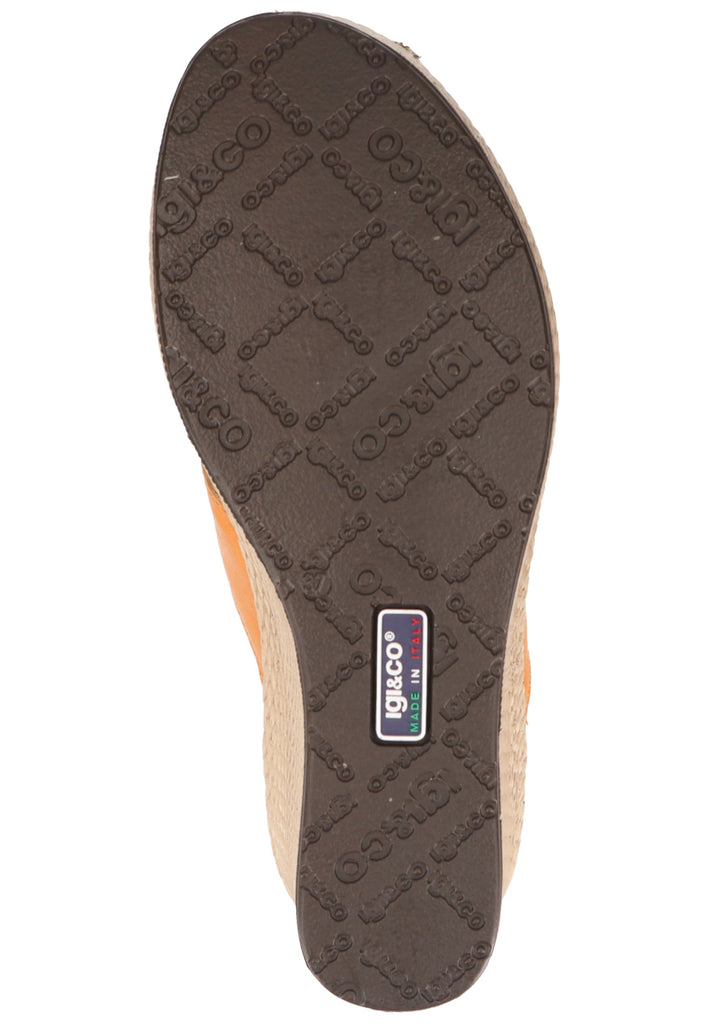 IGI&CO Pantoletten Leder Gelb