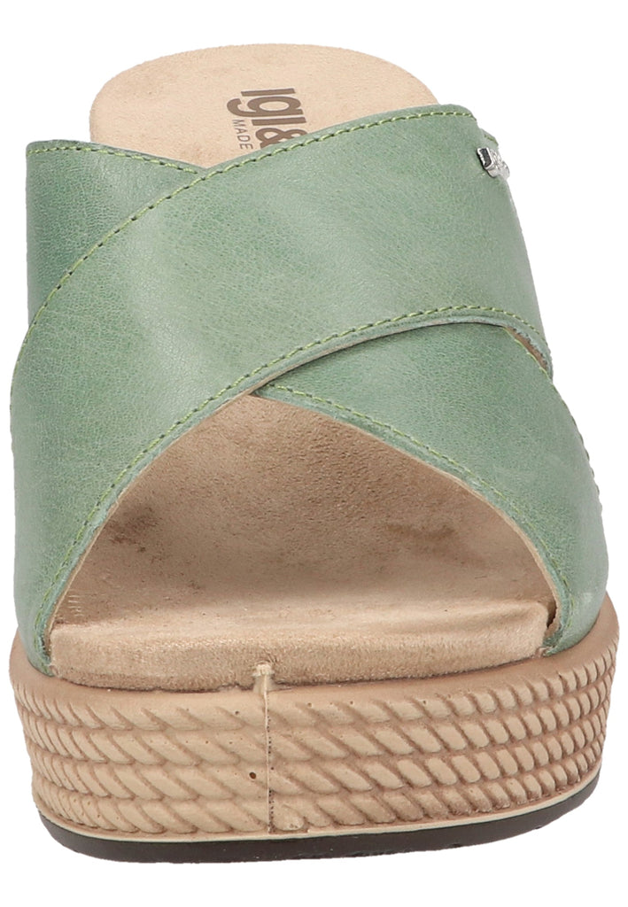 IGI&CO Pantoletten Leder Grün