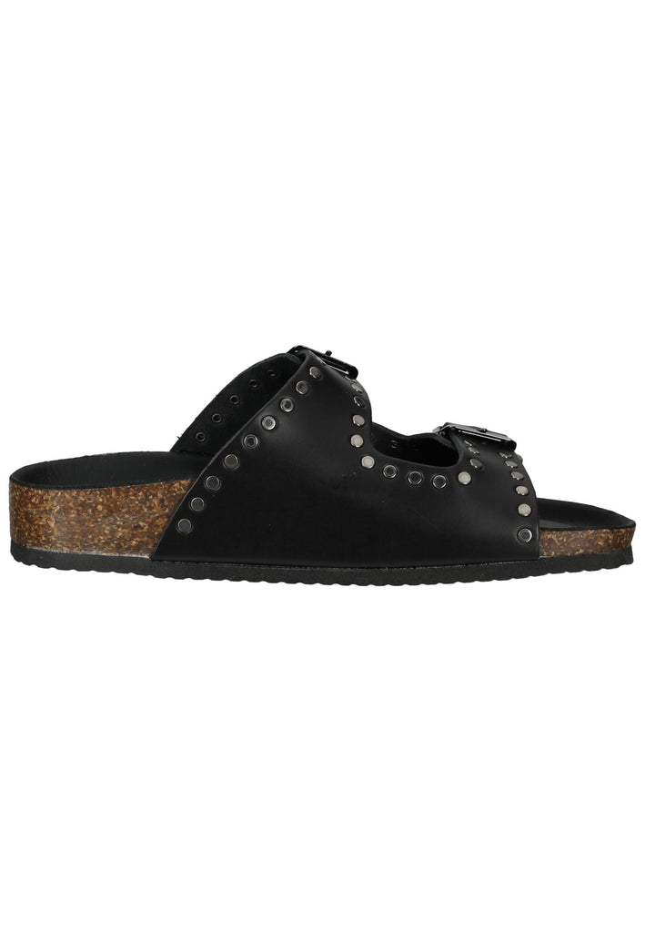 IGI&CO Pantoletten Leder Schwarz