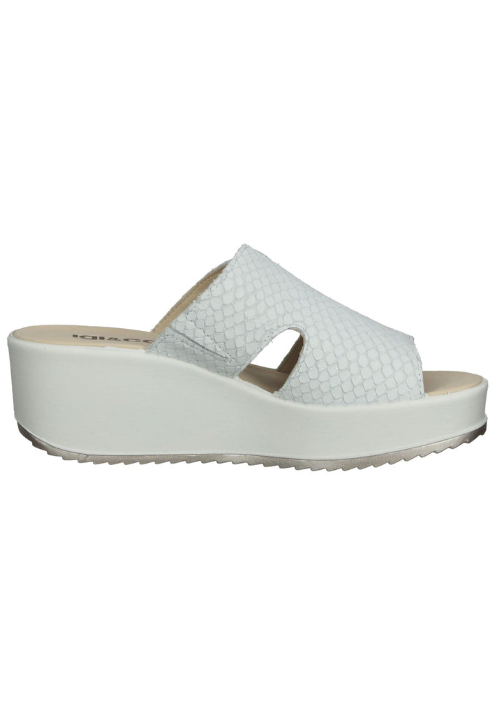 IGI&CO Pantoletten Leder Weiß