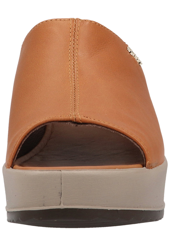 IGI&CO Pantoletten Nappaleder Cognac