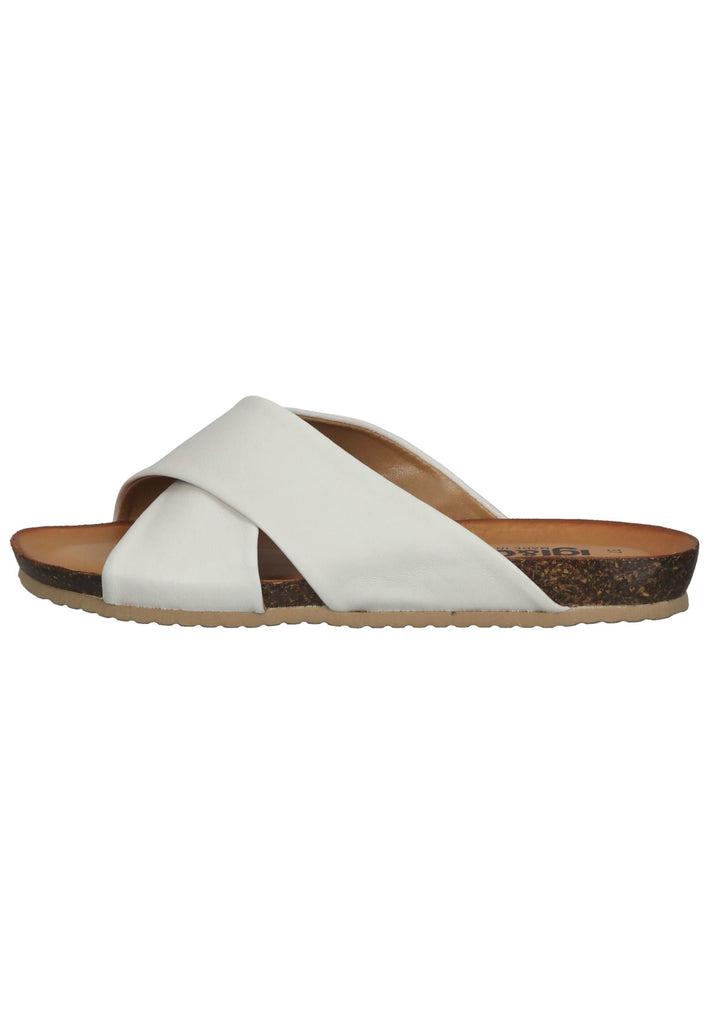 IGI&CO Pantoletten Nappaleder Weiß