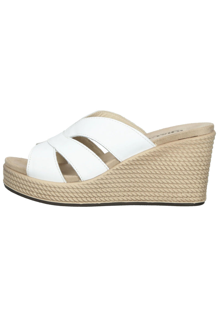 IGI&CO Pantoletten Nappaleder Weiß