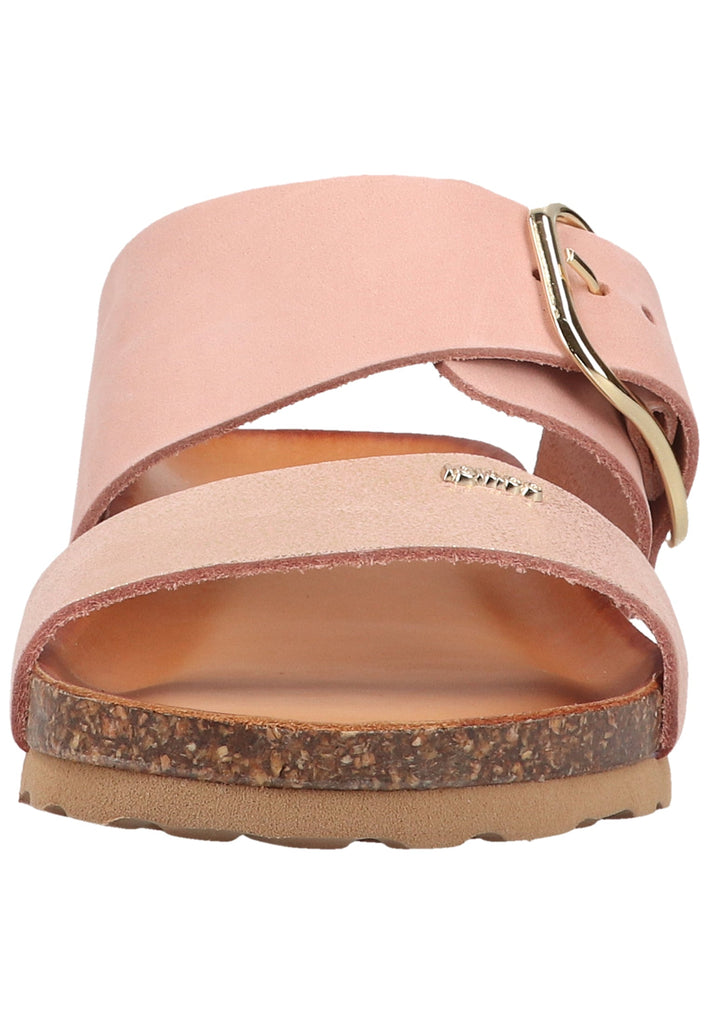 IGI&CO Pantoletten Nubukleder Rosa