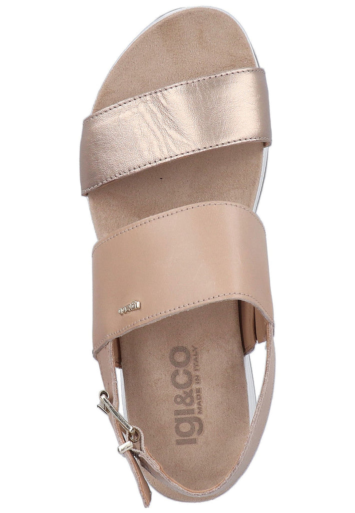 IGI&CO Sandalen Leder Beige/Gold