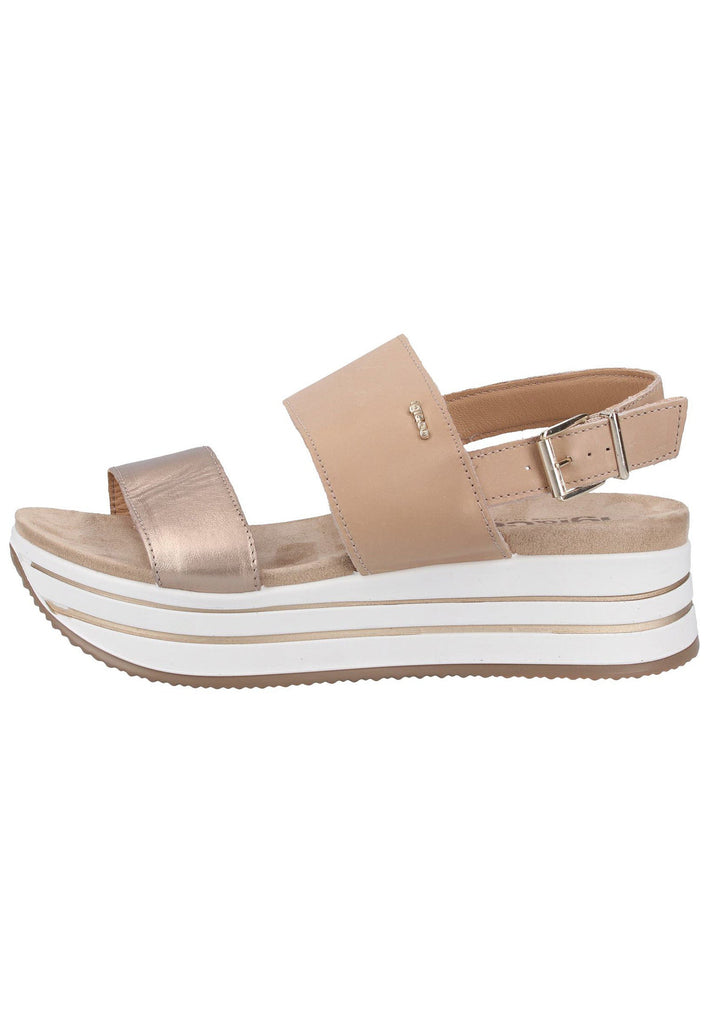 IGI&CO Sandalen Leder Beige/Gold
