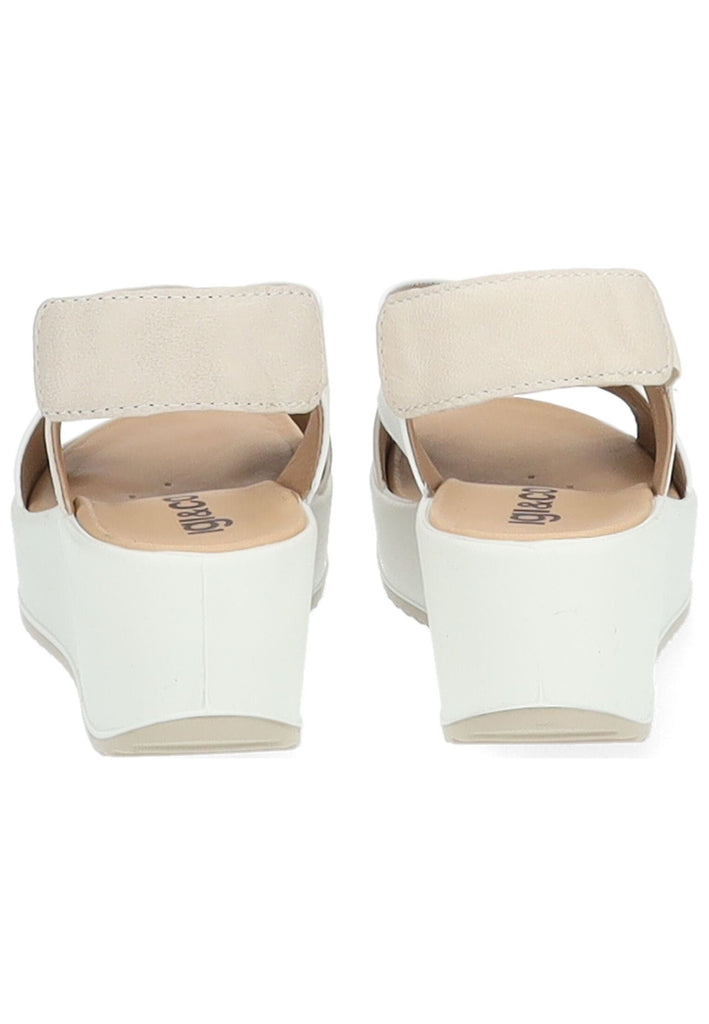 IGI&CO Sandalen Leder Beige/Weiß