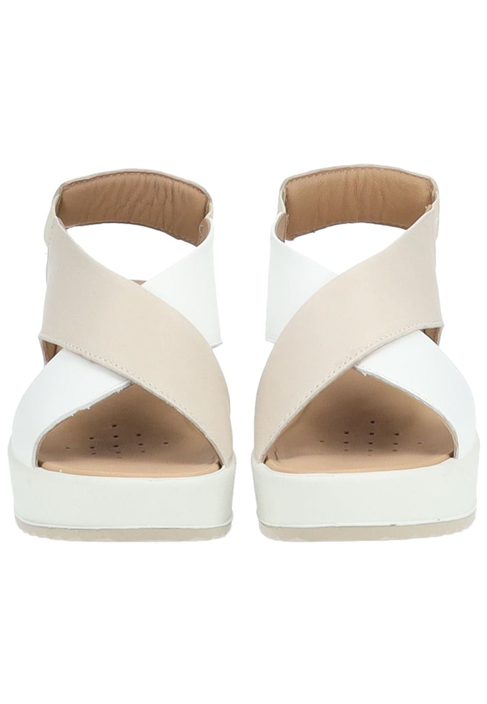 IGI&CO Sandalen Leder Beige/Weiß