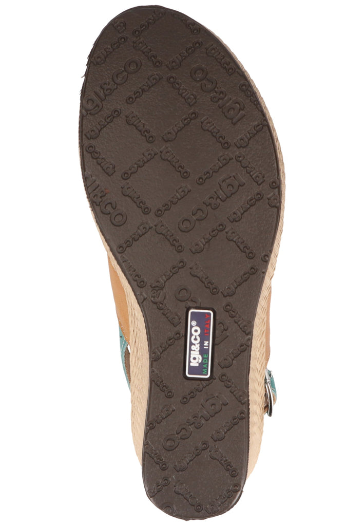 IGI&CO Sandalen Leder Braun/Blau