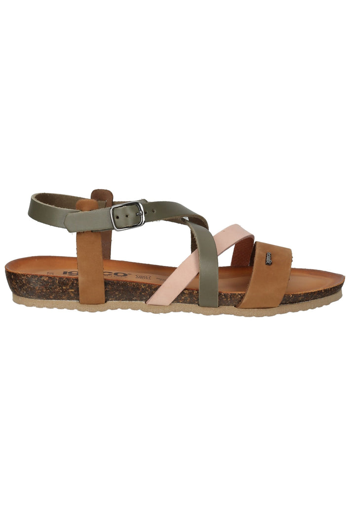 IGI&CO Sandalen Leder Braun/Grün