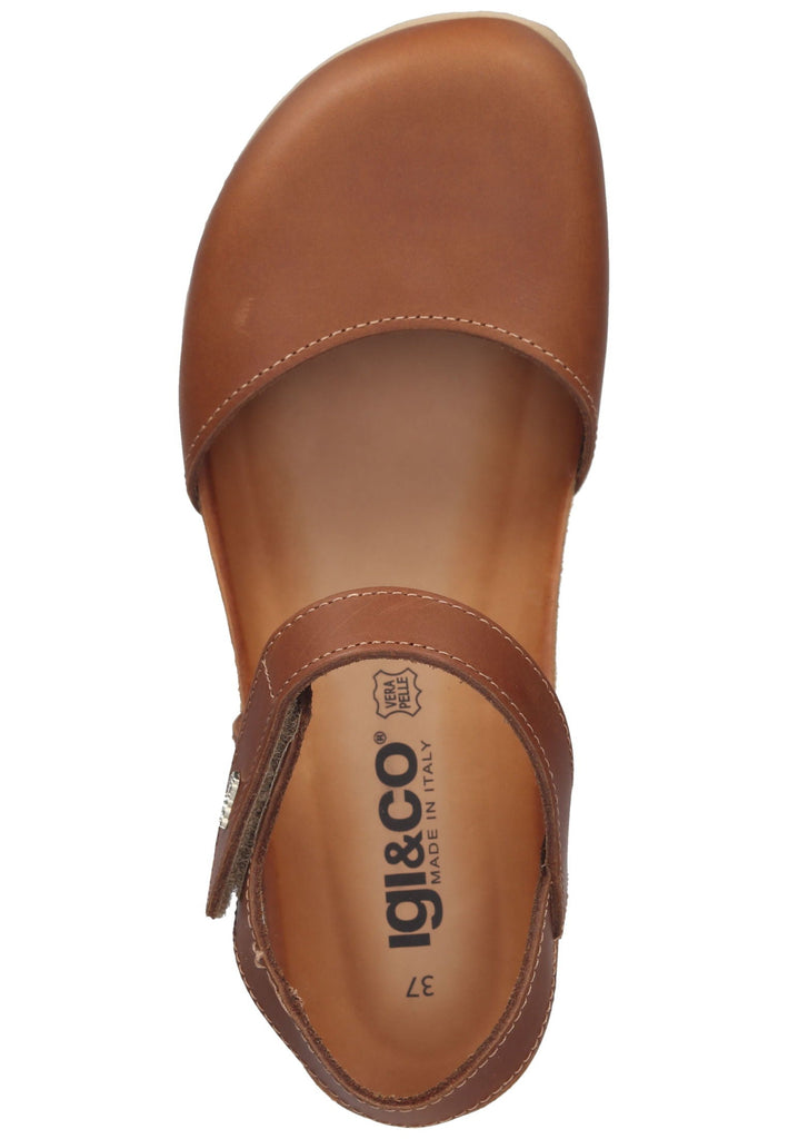 IGI&CO Sandalen Leder Cognac