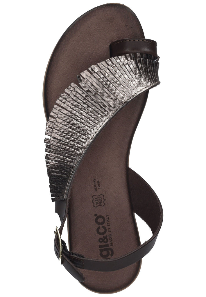 IGI&CO Sandalen Leder Dunkelbraun