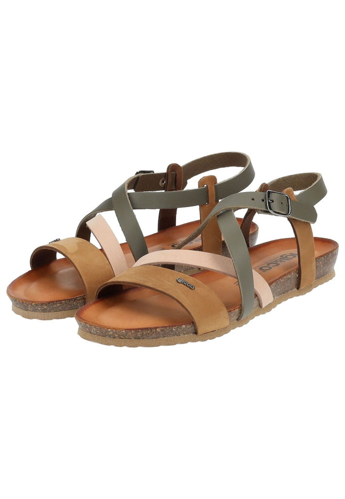 IGI&CO Sandalen Leder Grün/Braun