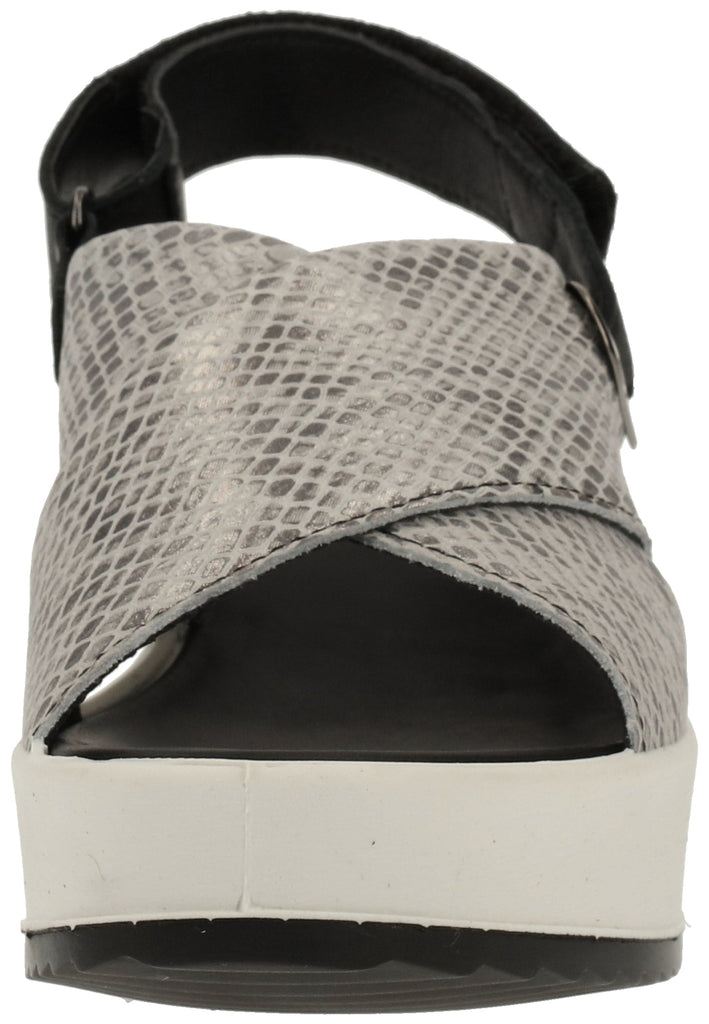 IGI&CO Sandalen Leder Hellgrau/Schwarz