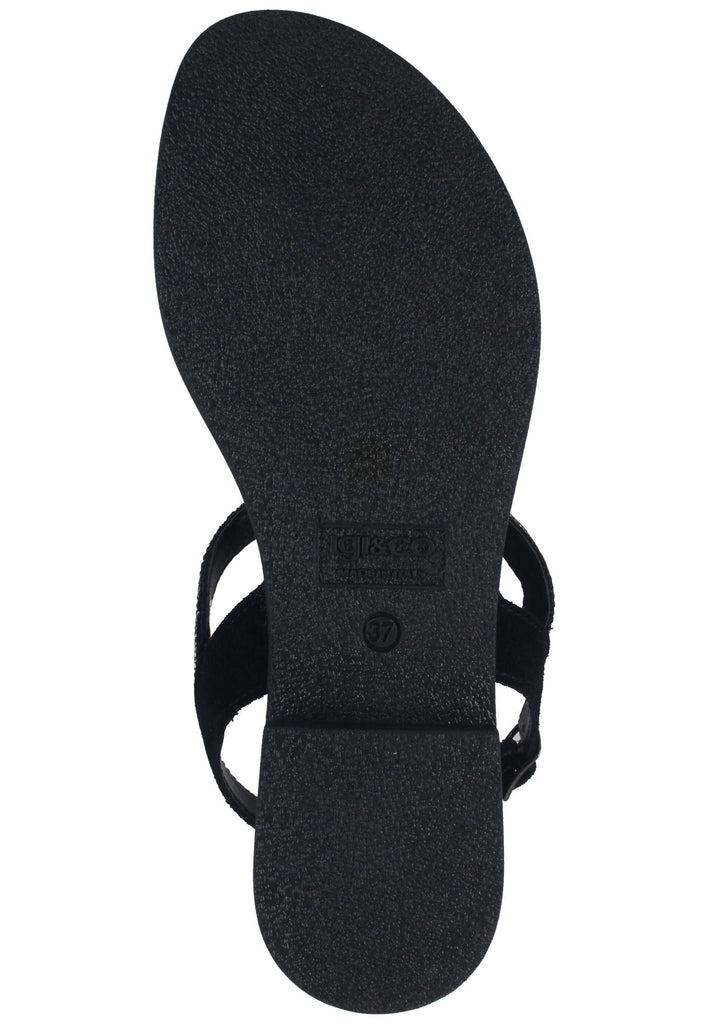 IGI&CO Sandalen Leder Schwarz