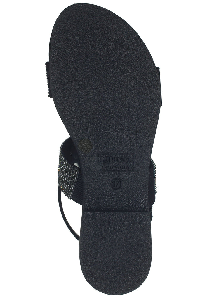 IGI&CO Sandalen Leder Schwarz