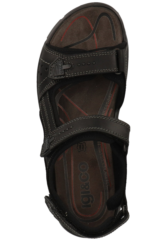 IGI&CO Sandalen Leder Schwarz