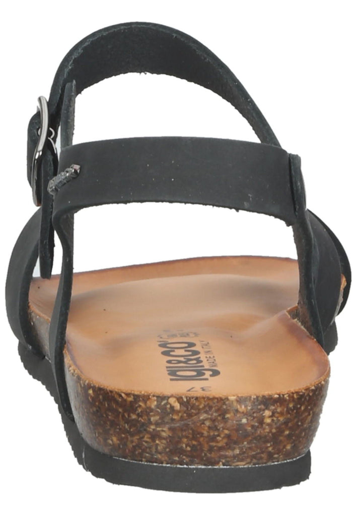 IGI&CO Sandalen Leder Schwarz