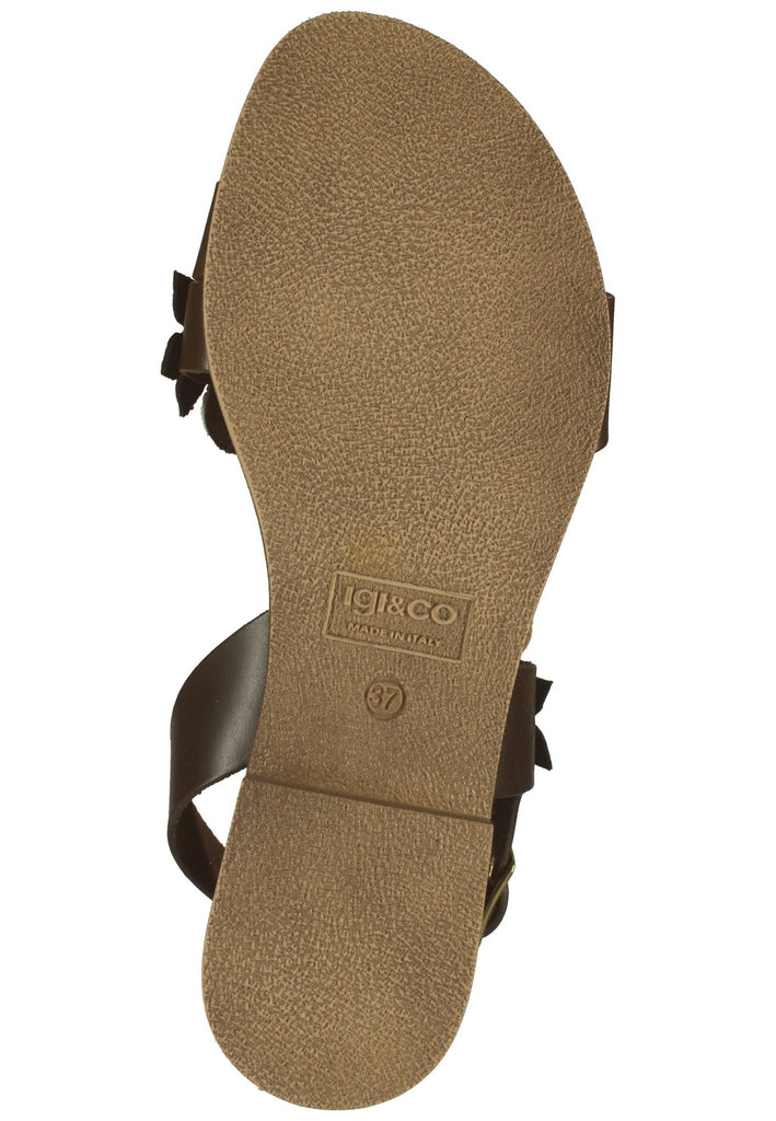IGI&CO Sandalen Leder Schwarz