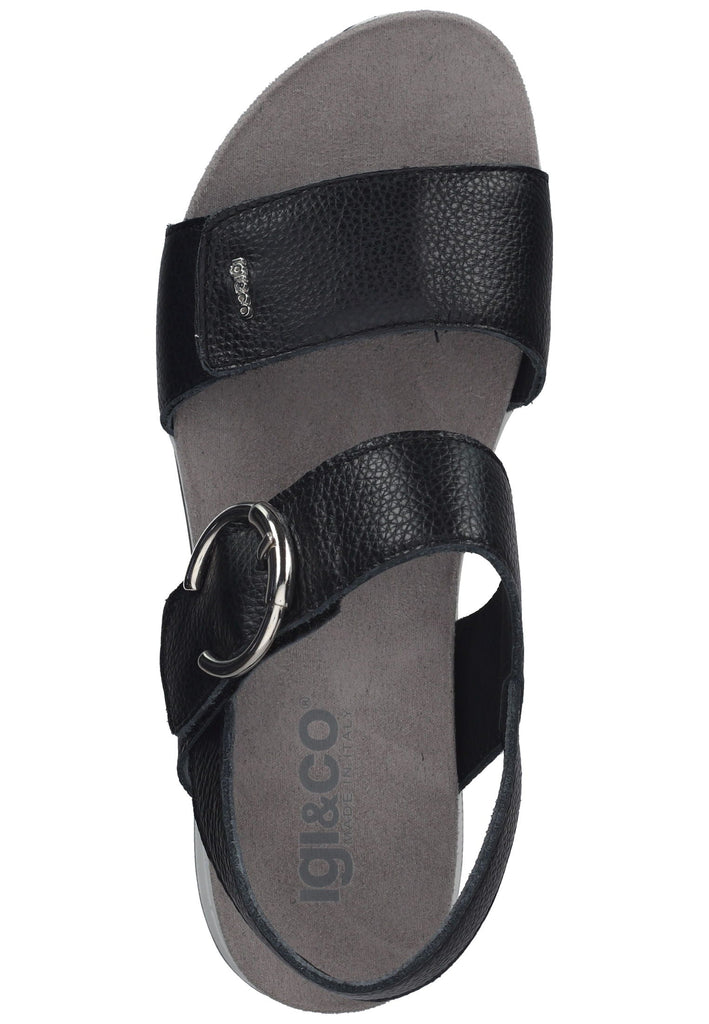 IGI&CO Sandalen Leder Schwarz
