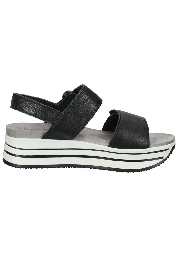 IGI&CO Sandalen Leder Schwarz