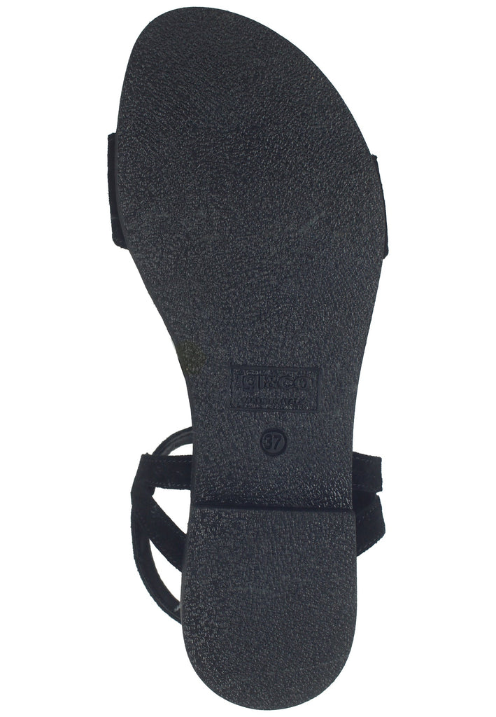 IGI&CO Sandalen Leder Schwarz