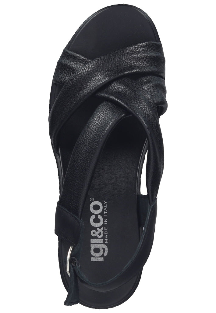IGI&CO Sandalen Leder Schwarz