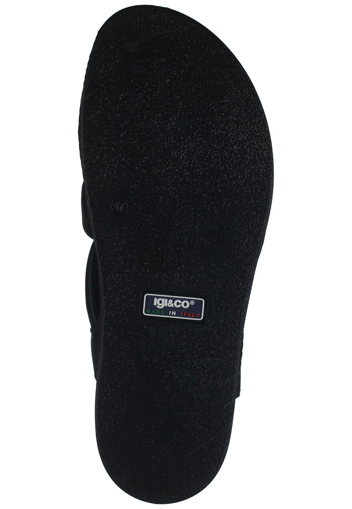 IGI&CO Sandalen Leder Schwarz