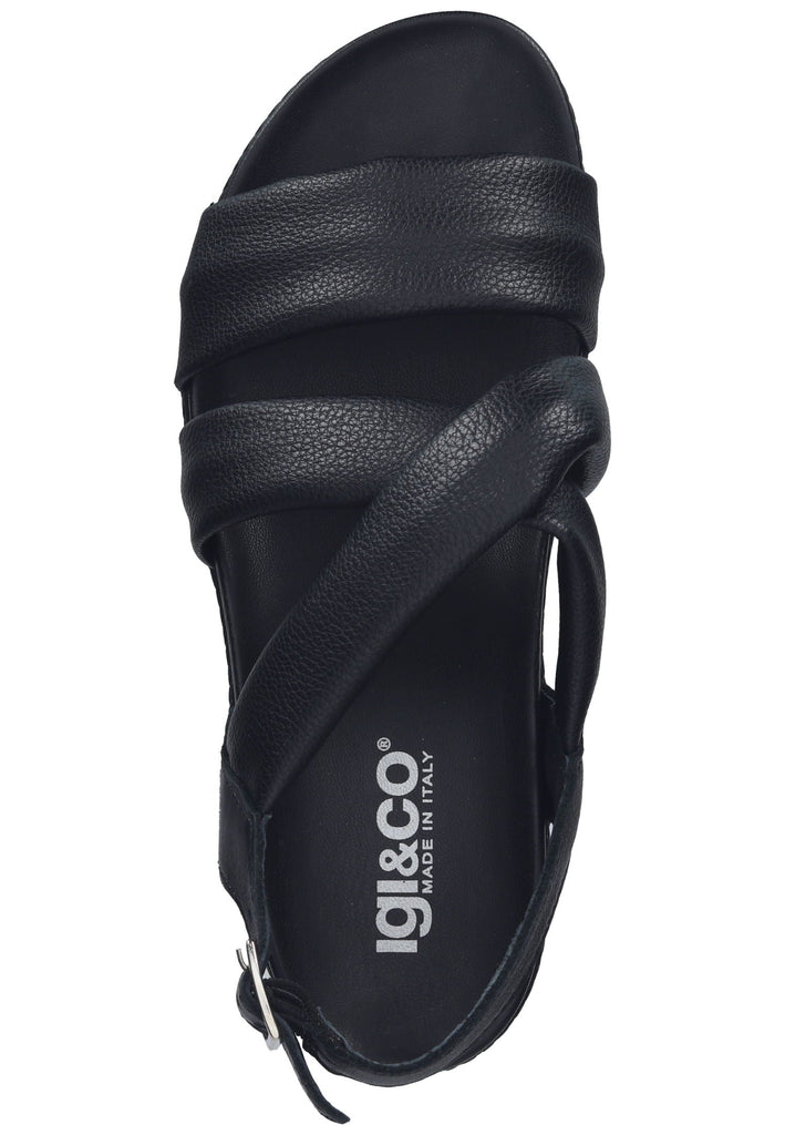 IGI&CO Sandalen Leder Schwarz