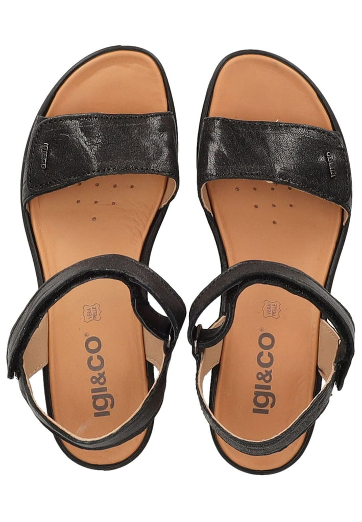 IGI&CO Sandalen Leder Schwarz