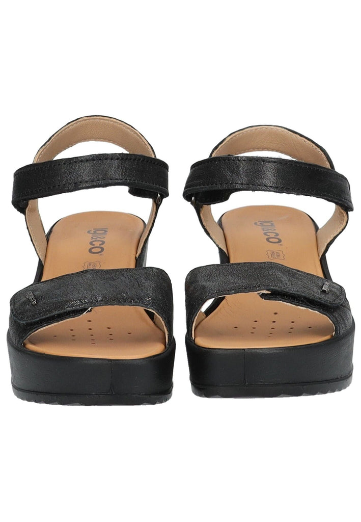 IGI&CO Sandalen Leder Schwarz
