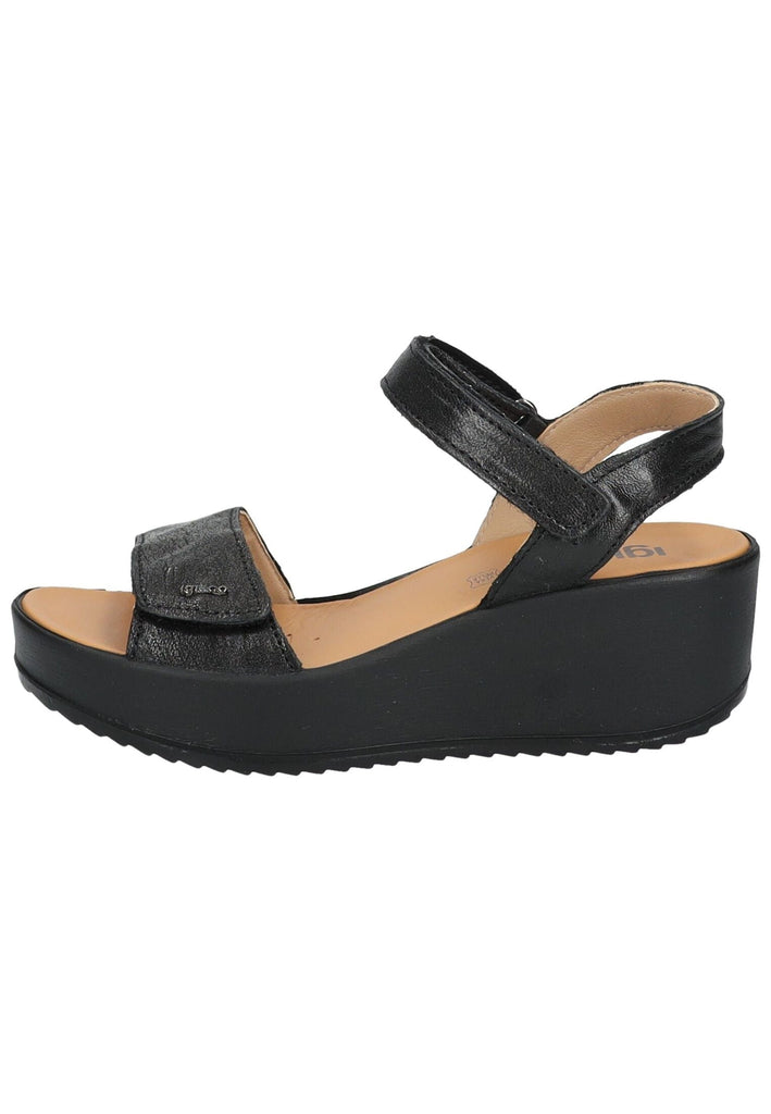IGI&CO Sandalen Leder Schwarz