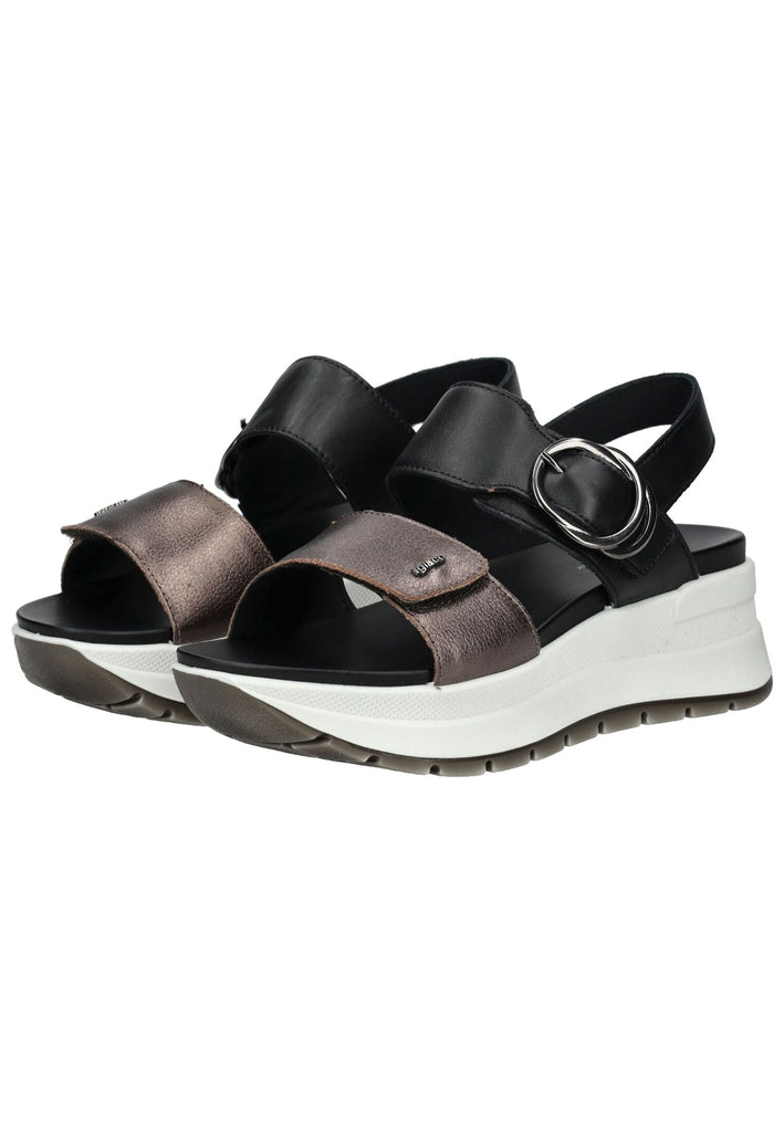 IGI&CO Sandalen Leder Schwarz