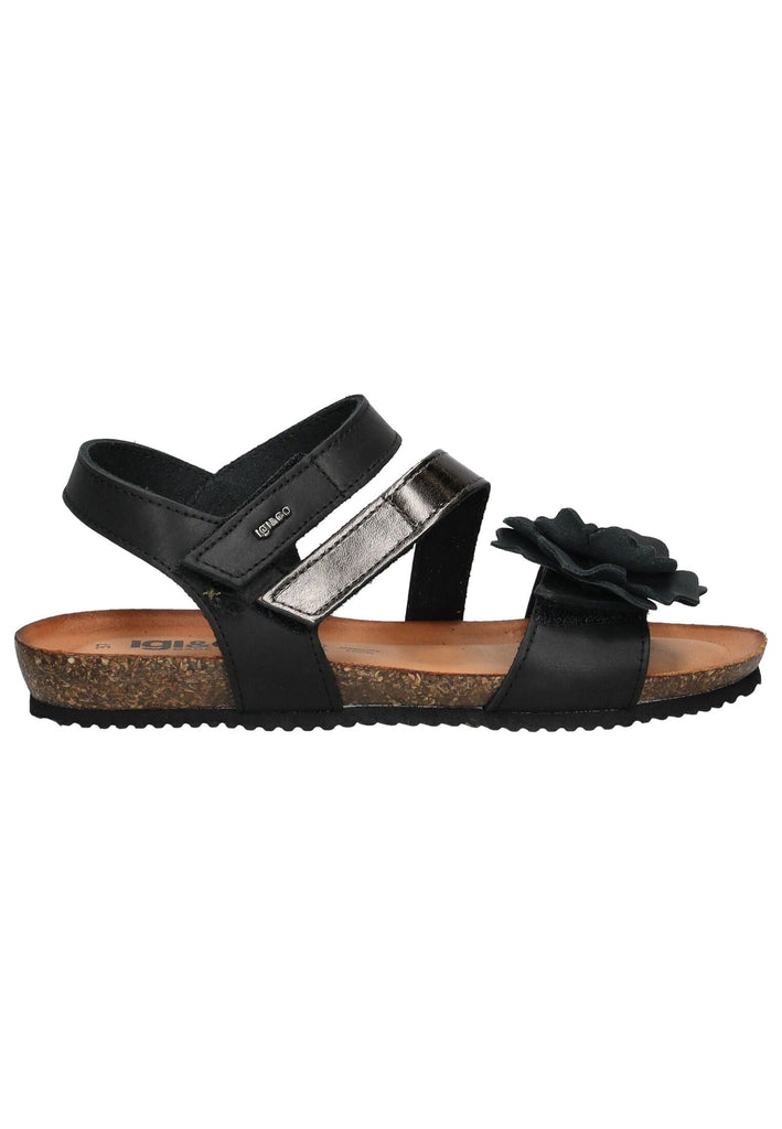 IGI&CO Sandalen Leder Schwarz
