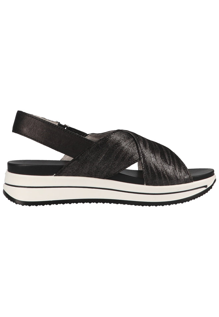 IGI&CO Sandalen Leder Schwarz/Weiß