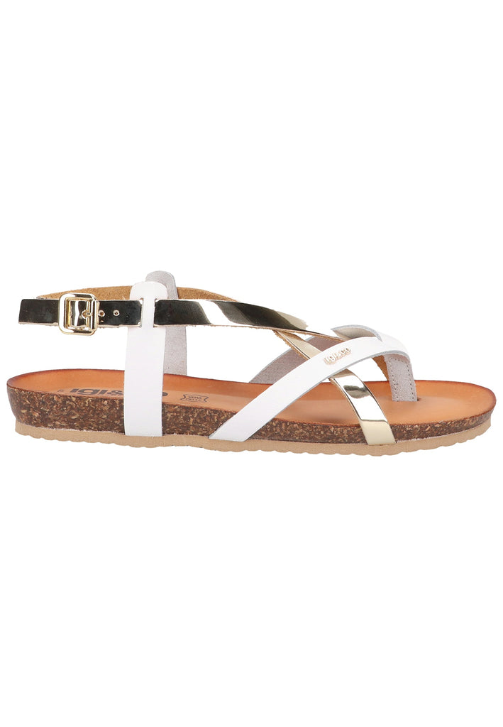 IGI&CO Sandalen Leder Silber/Weiß