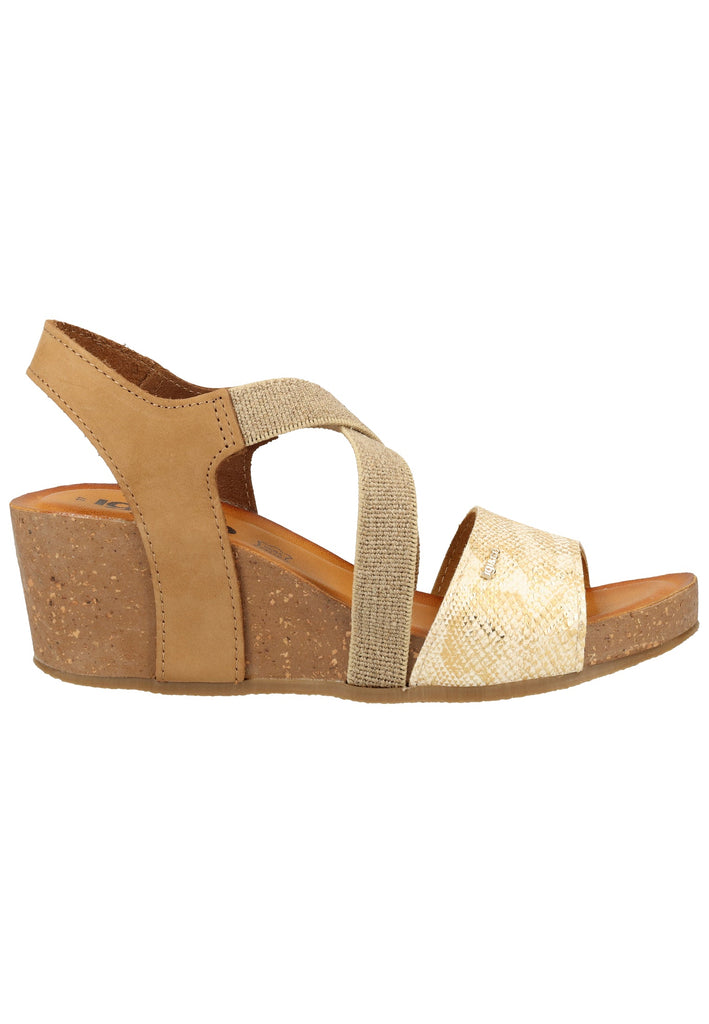 IGI&CO Sandalen Leder/Textil Platin